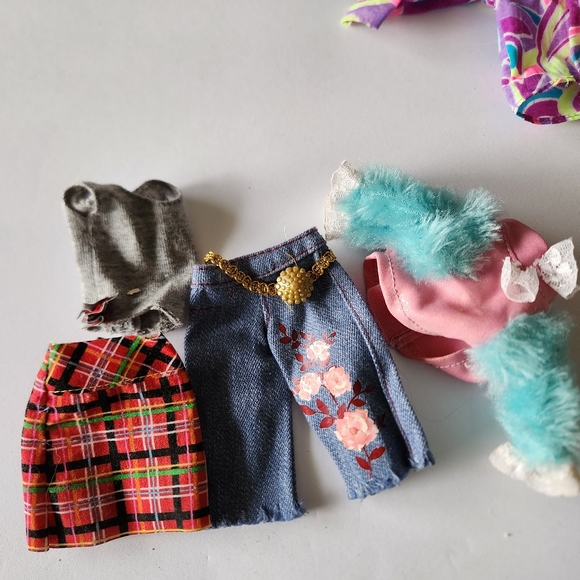 Vintage Lot of Barbie Doll Clothes Outfits Clothing Dress 80s 90s 1990s Barbies - Picture 10 of 10